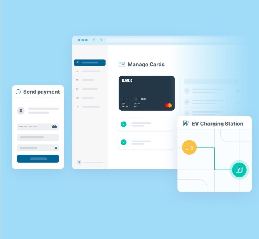 Applications used to manage WEX Card activity