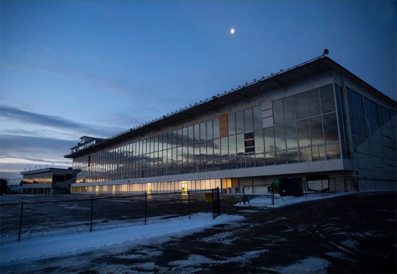 MaineHealth COVID Clinic in a Retrofitted Scarborough Downs