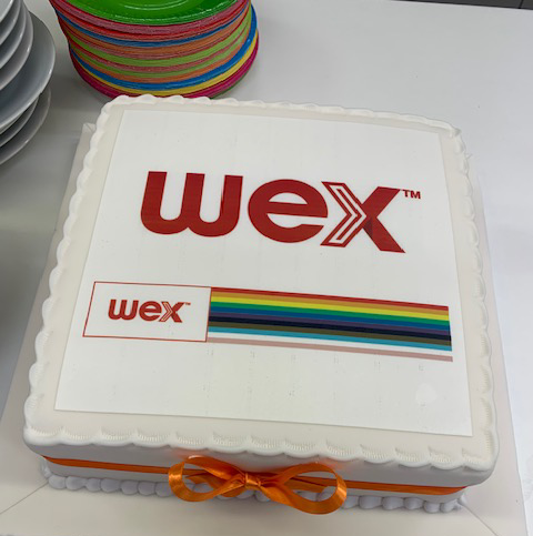 WEX U.K. Pride cake