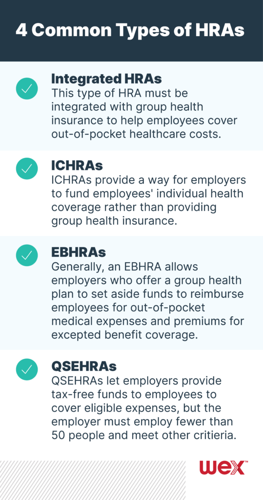 common types of HRA