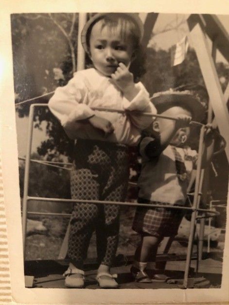 Marie Yip as a Baby in Vietnam