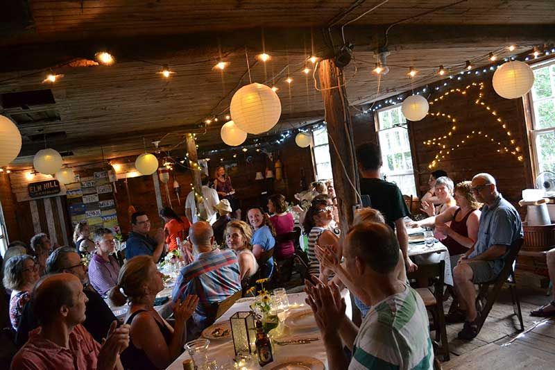 Rebecca Blaesing's BarnSwallow event in Cumberland, Maine