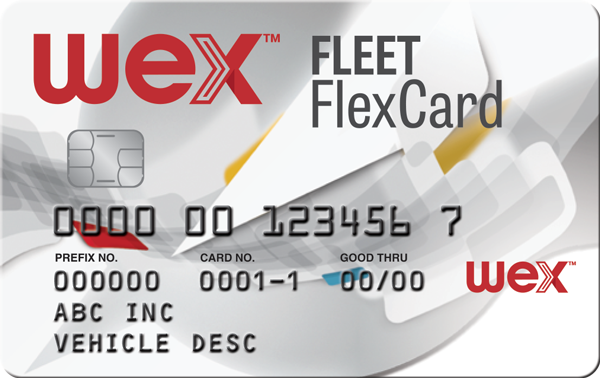 WEX fuel card